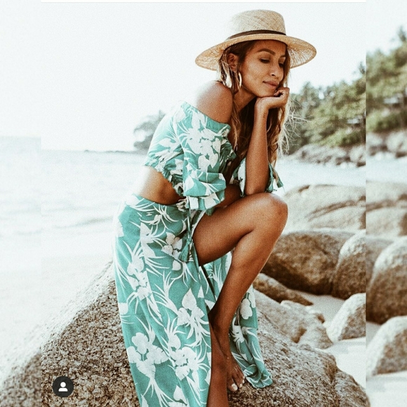 MAJORELLE Dresses & Skirts - MAJORELLE Tropical Sunday Skirt